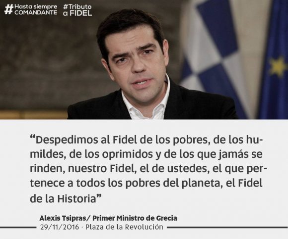  Alexis Tsipras, primer ministro de Grecia