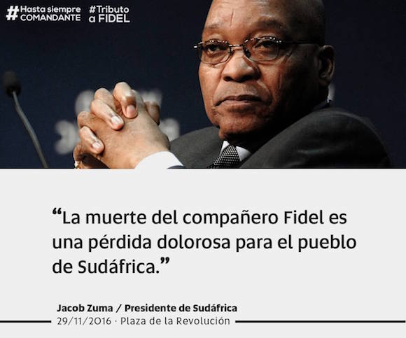 Jacob Zuma, presidente de Sudáfrica