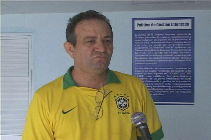 Alfredo Batista Pino, especialista en aseguramiento técnico material (ATM) en EPIGRAN // Foto Golfovisión TV