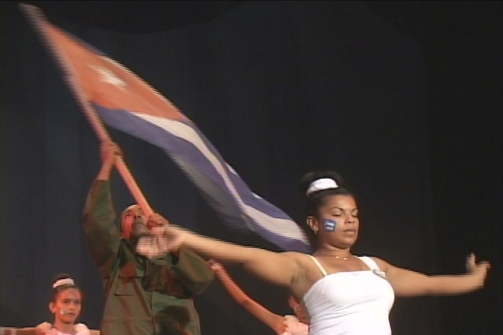 Gala homenaje a Fidel // Foto cortesía Golfovisión TV