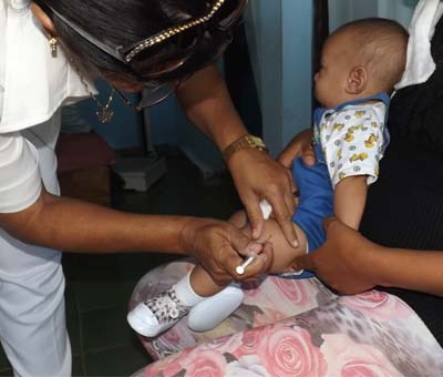 Una vacuna inactivada (VPI) contra los virus que producen la poliomielitis // Foto Marlene Herrera