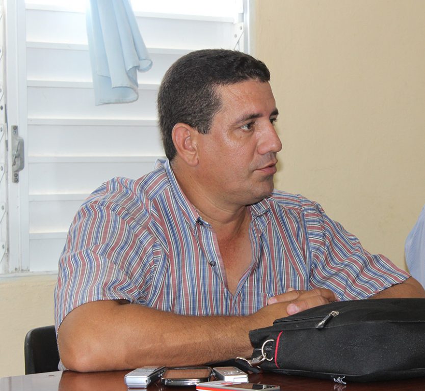 Calixto Santiesteban Ávila, primer secretario del Partido Comunista de Cuba (PCC) // Foto Marlene Herrera