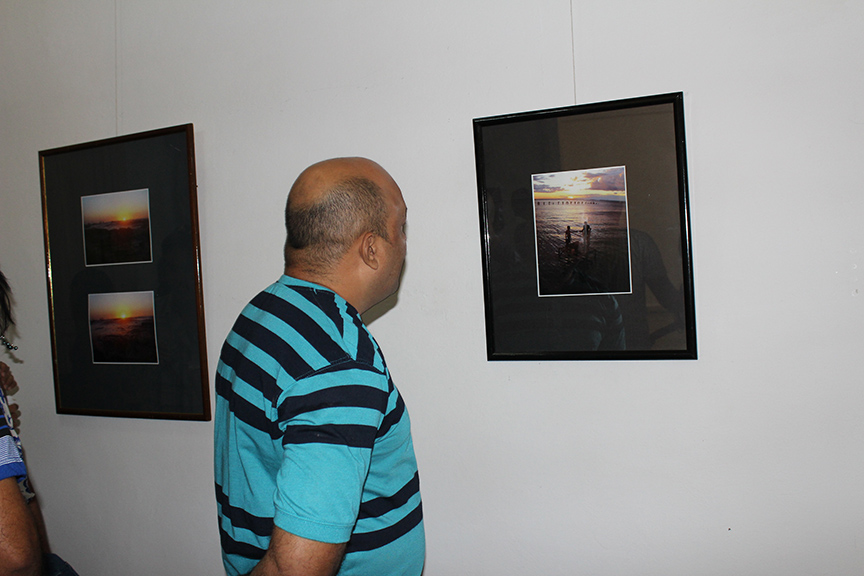 El atardecer vito a través del lente de Pedro Guillermo // Foto Marlene Herrera