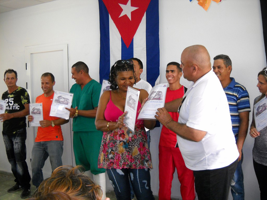 Trabajadores destacados // Foto Lilian Salvat