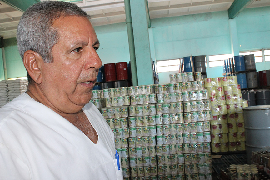 Eloy Velazco Saavedra, jefe de producción // Foto Marlene Herrera