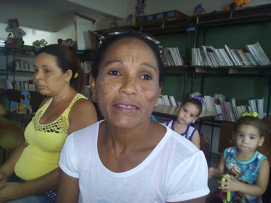 Melkis Torres Torres, ejecutora del Instituto del deporte y la recreación (INDER) en Manzanillo// Foto Eliexer Peláez