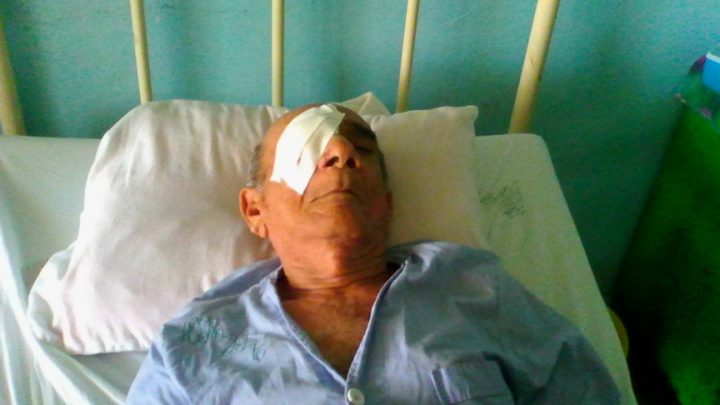Reynaldo Navarrete Torres, operado de catarata, satisfecho con la atención recibida // Foto Yurisdel Reyes Reynaldo Navarrete Torres, operado de catarata, satisfecho con la atención recibida // Foto Yurisdel Reyes