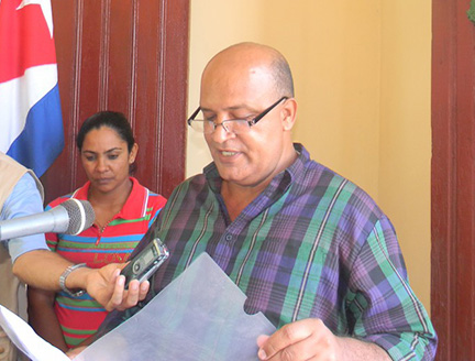 José Núñez Fonseca, presidente de la Comisión Electoral // Foto Lilian Salvat