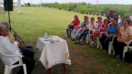 Coloquio sobre Vilma Espín en La Demajagua // Foto Yurisdel Reyez