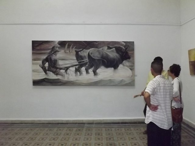 La Trama Infinita, exposición personal Alexis Pantoja Pérez // Foto Yurisdel Reyes