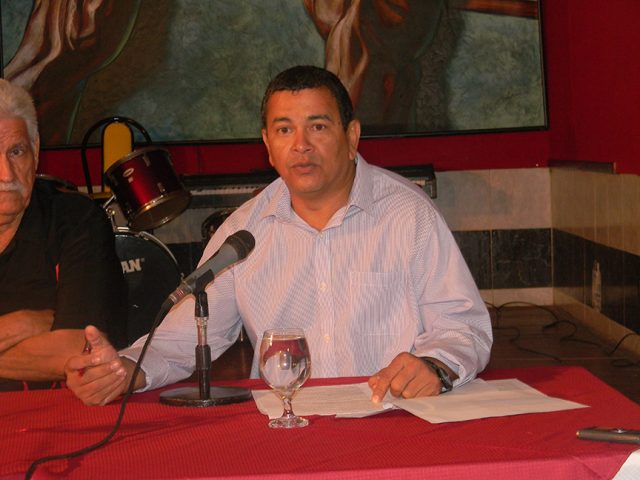 José Enrique Remón Domínguez, presidente del Gobierno en Manzanillo // Foto Lilian Salvat