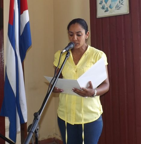 Zusannia Norma Hernández Rodríguez, presidenta de la CCM //Foto Yurisdel Reyes