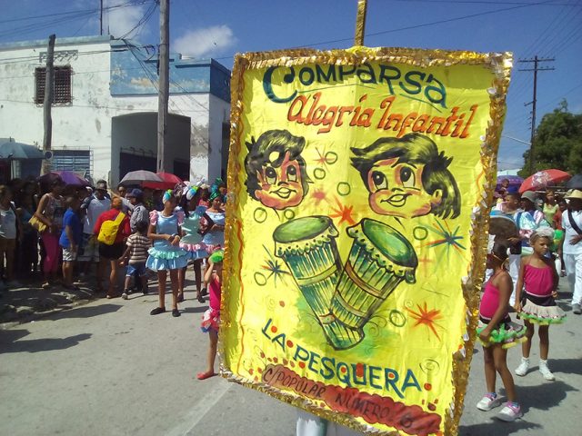 Comparsa Alegría infantil de La Pesquera, segundo lugar // Foto Roberto Mesa