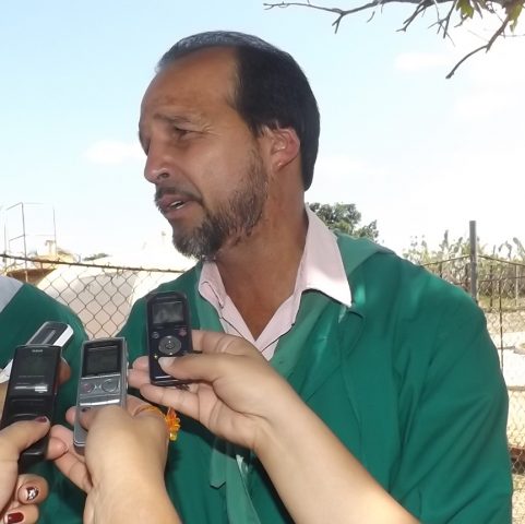Ricardo Lavié Labrada, director de la Unidad Empresarial Básica Raúl Chacón de Manzanillo // Foto Marlene Herrera