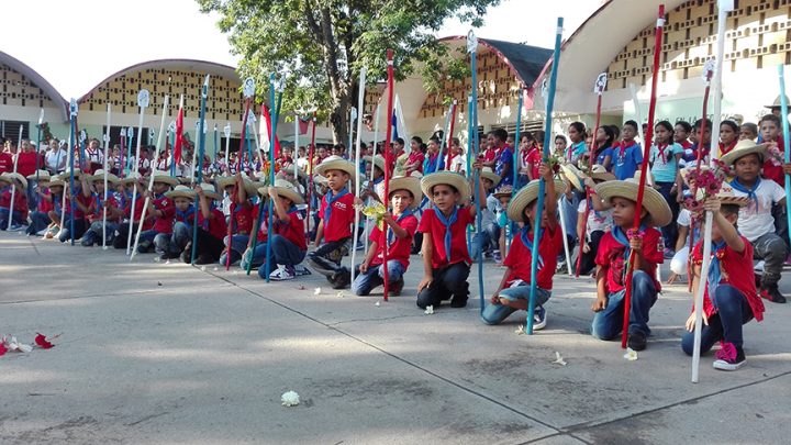 Nuevos pioneros realizaron el juramento de los Exploradores // Foto Marlene Herrera