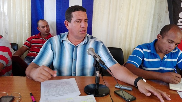 Calixto Santiesteban Ávila, primer secretario del Partido Comunista de Cuba (PCC) // Foto Eliexer Peláez