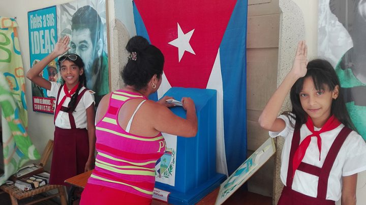 Elecciones del Delegado a la Asamblea Municipal del Poder Popular en su segunda vuelta // Foto Marlene Herrera