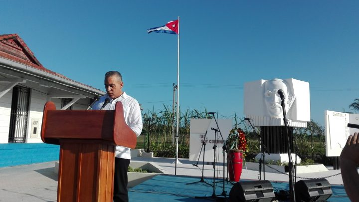 José Antonio Pérez Pérez, Secretario nacional del sindicato de los trabajadores azucareros // Foto Marlene Herrera