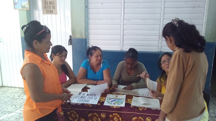 Realizan prueba dinámica de los comicios generales // Foto Eliexer Peláez