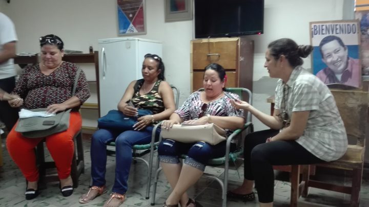 Intercambio con la Federación de Mujeres Cubanas// Foto Marlene Herrera
