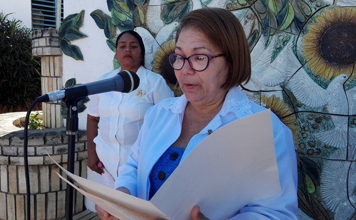 Doctora Nancy Teresa Lastres Vega, Jefa del Departamento de Atención Médica en la Asistencia Médica Municipal // Foto Eliexer Peláez