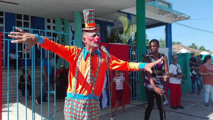 El payaso Milo // Foto Marlene Herrera 