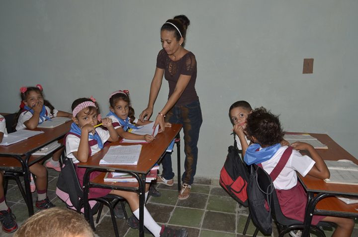 Seminternado Mariana Grajales entre los centros que abrieron sus puertas este 3 de septiembre // Foto Marlene Herrera