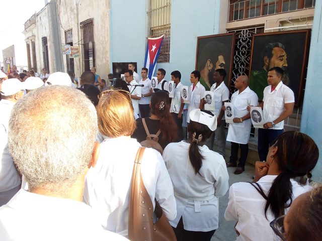 Acto por el Día de la Medicina Latinoamericana // Foto Eliexer Peláez