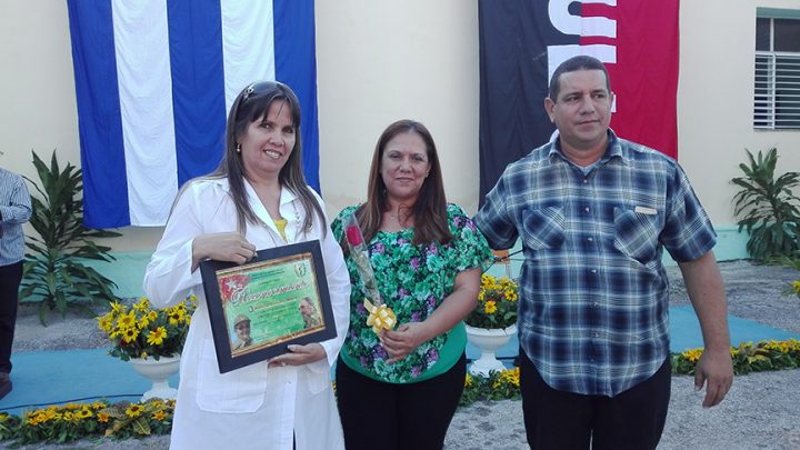 Reconocimiento al municipio Cauto Cristo // Foto Marlene Herrera