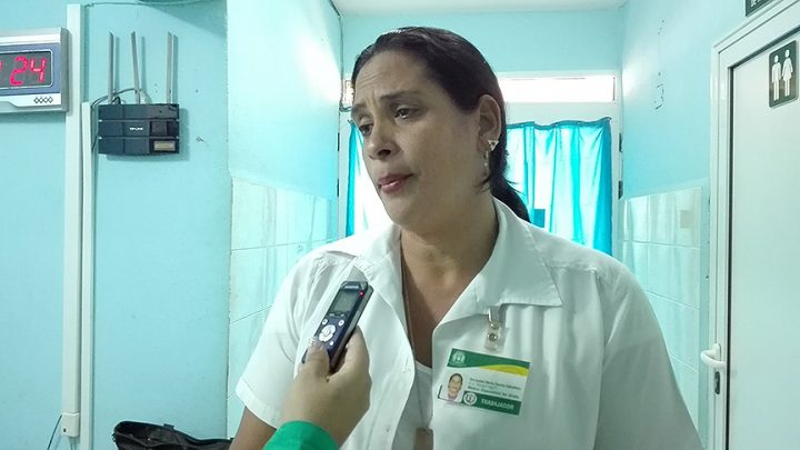 Especialista de primer grado en pediatría Isabel Osorio Caballero, con más de 10 años de dedicación a estos niños y niñas. // Foto Marlene Herrera