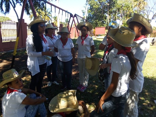 Competencia provincial del Movimiento de Pioneros Exploradores de la Enseñanza Especial // Foto Eliexer Peláez