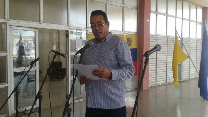 Marcelino Guerra Rosabal, delegado del Instituto Cubano de Amistad con los Pueblos (ICAP) en esta provincia suroriental// Foto Denia Fleitas