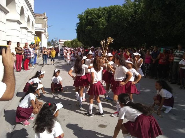 Banda del seminternado Mariana Grajales Cuello // Foto Lilian Salvat