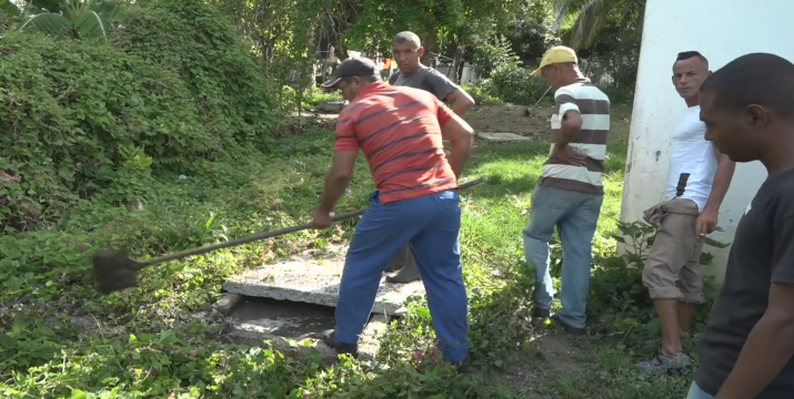 Se priorizó la higienización, lucha antivectorial, eliminación de brechas sanitarias // Foto Eliexer Peláez