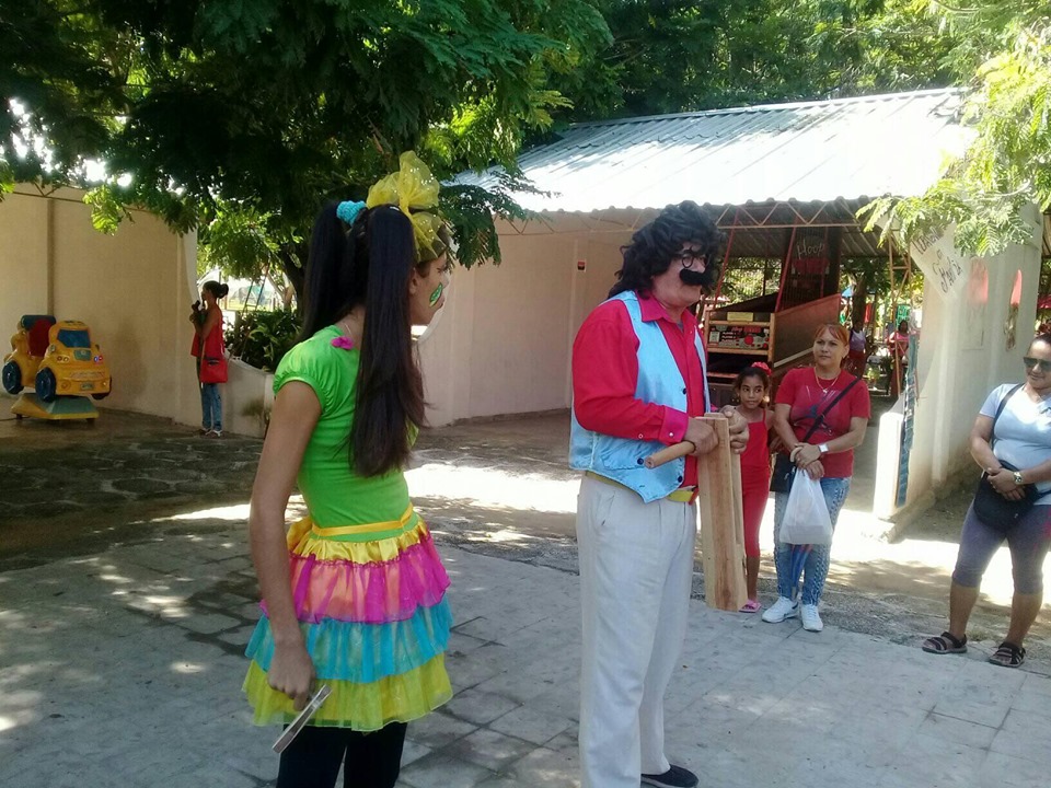 En el parque infantil El Litoral // Foto Erenia Tamayo