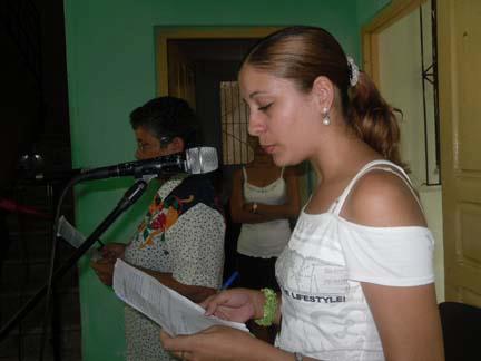 Una de las voces que identifica al popular programa Para ti mujer // Foto Marlene Herrera