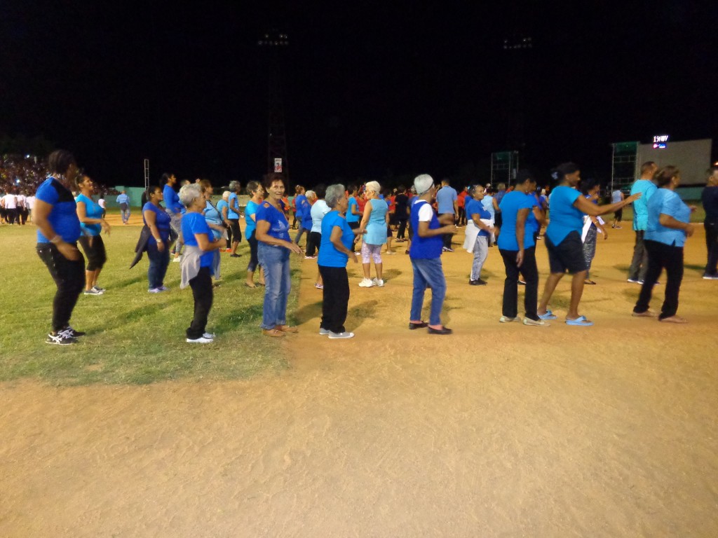 Círculos de abuelos vinculados a la realización de deportes // Foto Marlene Herrera