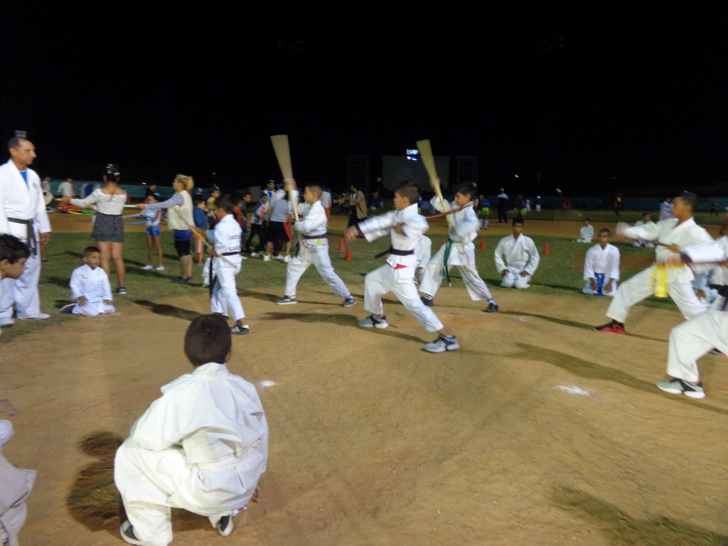 Demostración del desarrollo deportivo en el municipio // Foto Marlene Herrera