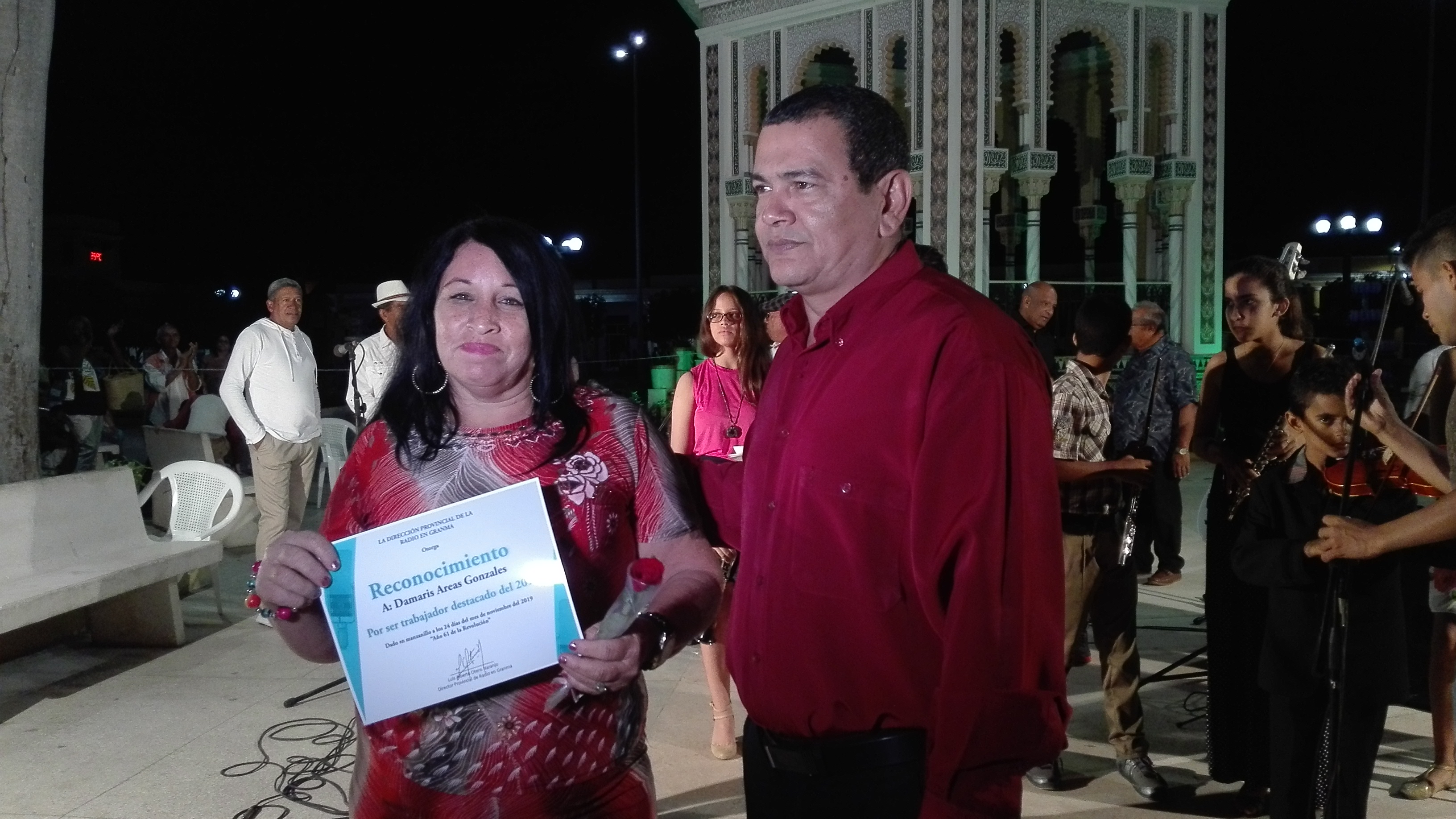 Reconocimiento a trabajadores destacados // Foto Marlene Herrera