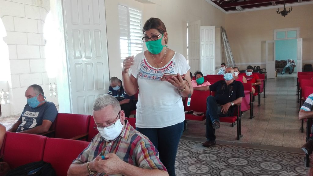 Doctora Graciela Román Santiesteban, directora del Centro de Higiene y Epidemiología // Foto Marlene Herrera