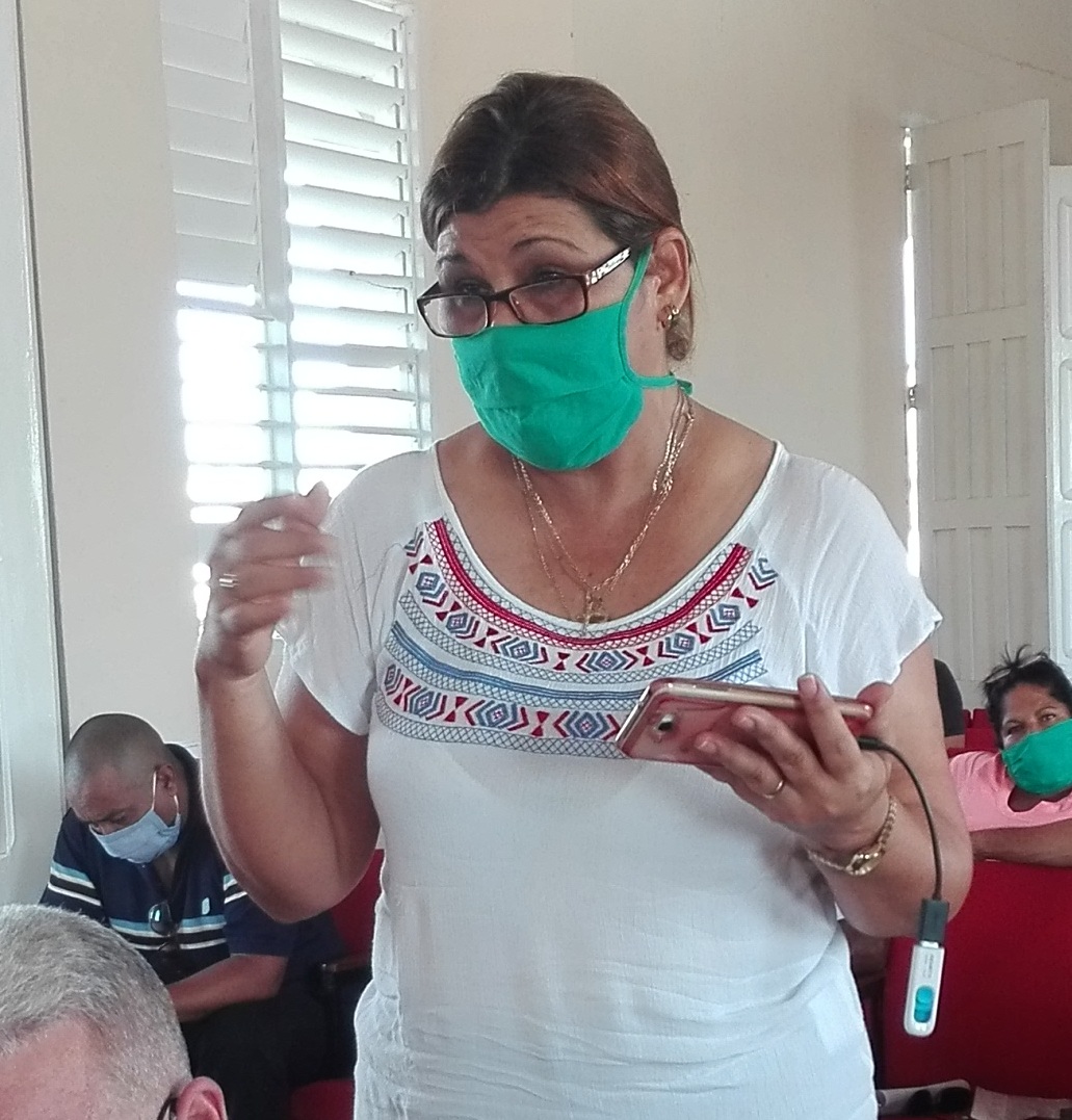 Graciela Román Santiesteban, directora del Centro de Higiene y Epidemiologia