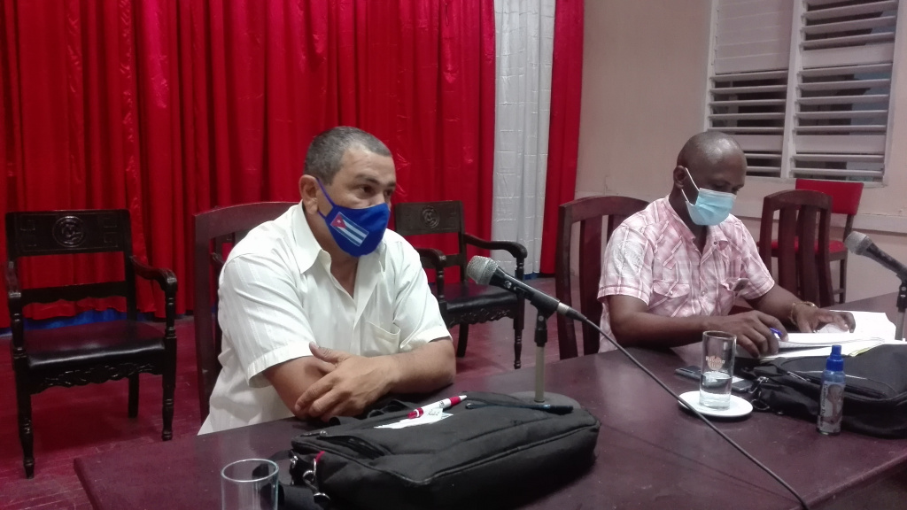 Las máximas autoridades del Gobierno y el Partido en el municipio llaman a la aplicación de los protocolos establecidos y la aplicación de las medidas correspondientes ante las violaciones detectadas // Foto Marlene Herrera