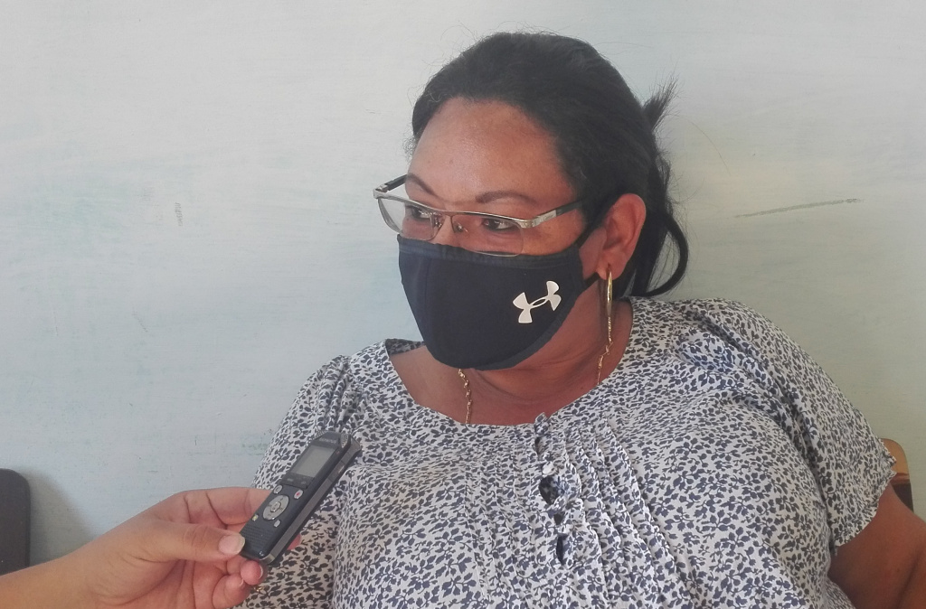 Doctora Sulay Rodríguez Domínguez, jefa del puesto de mando de la dirección municipal de Salud Pública // Foto Marlene Herrera