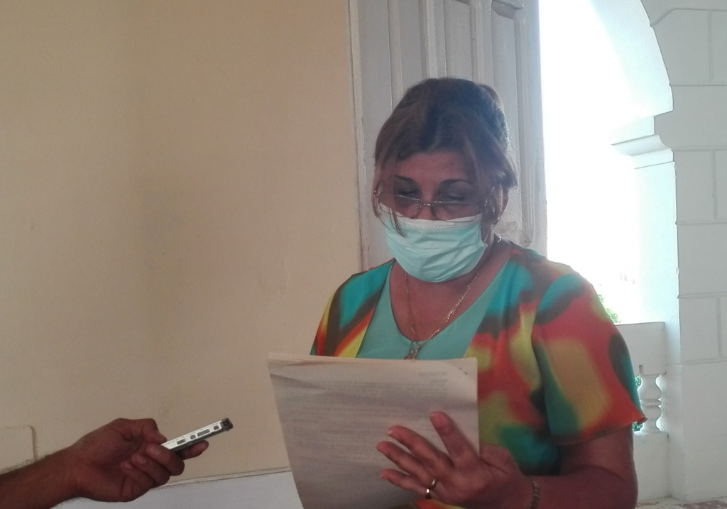 Doctora Graciela Román Santisteban, directora del Centro municipal de Higiene y Epidemiología // Foto Marlene Herrera