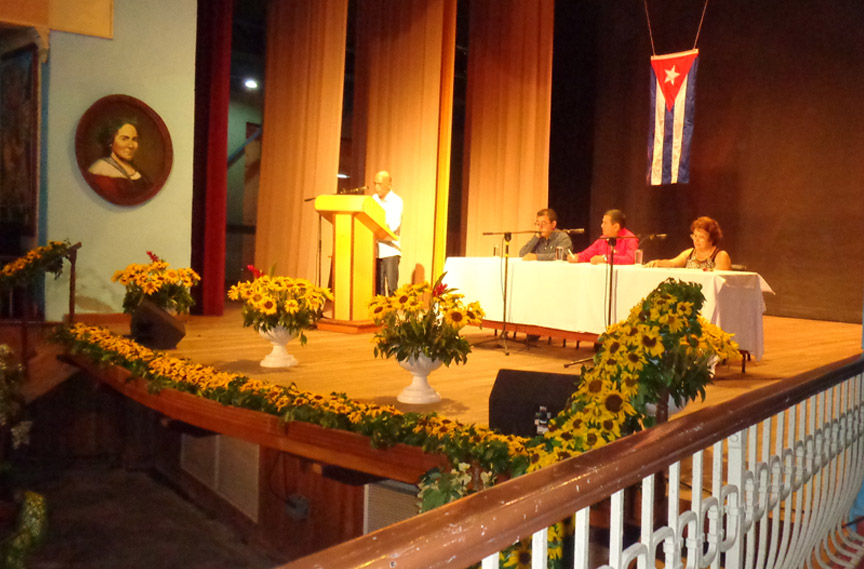 Asamblea solemne del Poder Popular en Manzanillo // Foto Darlenis Rodríguez