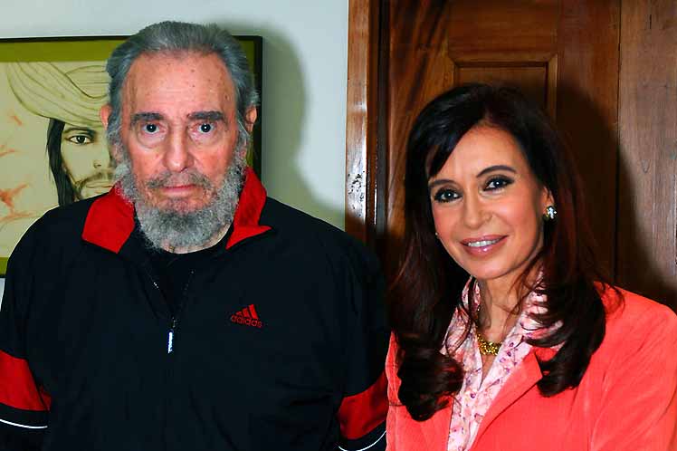 Dos 25, un solo Fidel, homenaje de Cristina Fernández