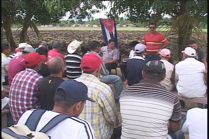 Movimiento de campesinos y campesinas de avanzada por la Patria // Foto cortesía  Gofovisión tv