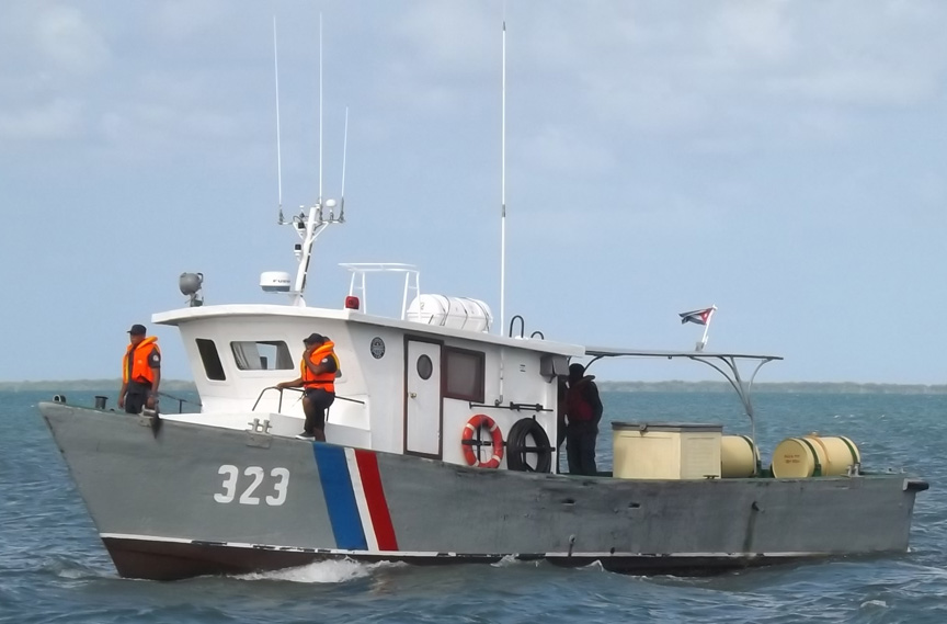 Ejercicio de defensa del litoral en el Bastión 2016 // Foto Marlene Herrera