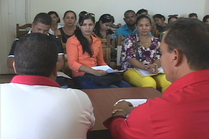 Sesionó en Manzanillo Evento Territorial de Juristas El derecho en el Guacanayabo // Foto cortesía del canal GolfoVisión