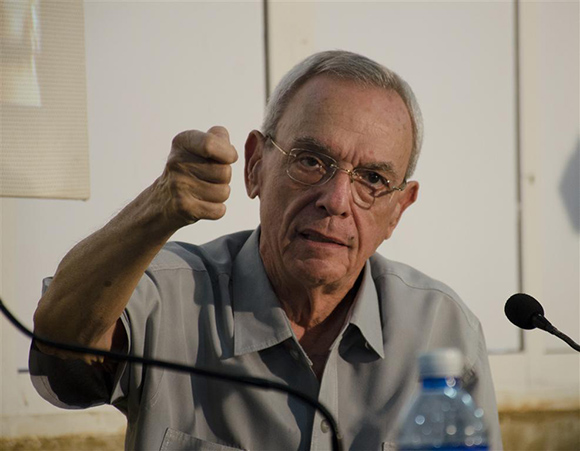 Eusebio Leal. Foto: Alexis Rodríguez.